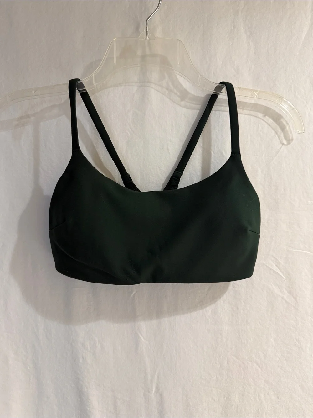 lululemon athletica Forest Green Low-Impact Sports Bra size 4